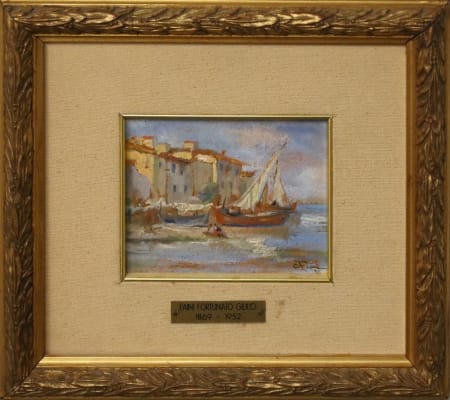 Giulio Fortunato Faini — Vele a San Benedetto del Tronto